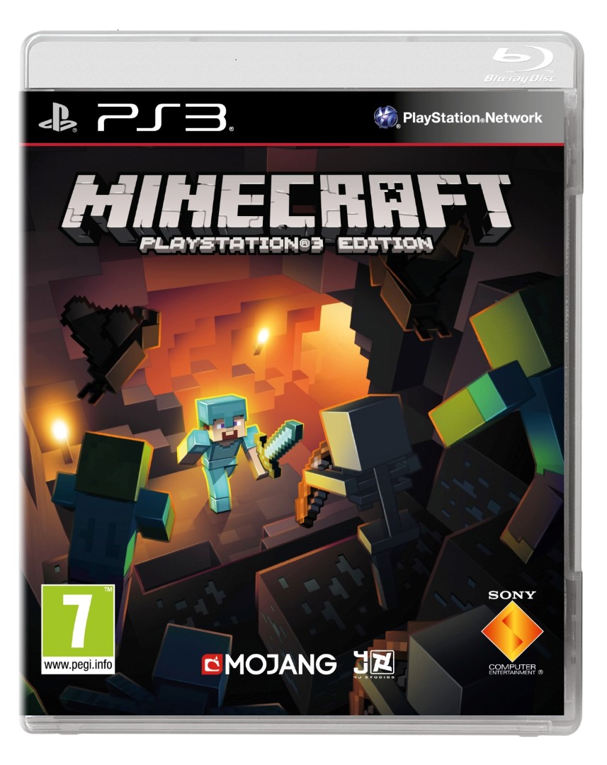 Klik pro zvětšení (Minecraft se pro PS3, PS4 a PS Vita dočká krabicové edice)