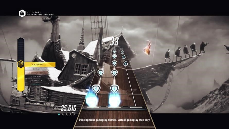 Klik pro zvětšení (První informace o novém Guitar Hero + trailer)