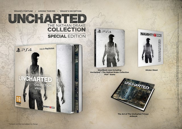 Klik pro zvětšení (Uncharted: The Nathan Drake Collection bude mít speciální edici)