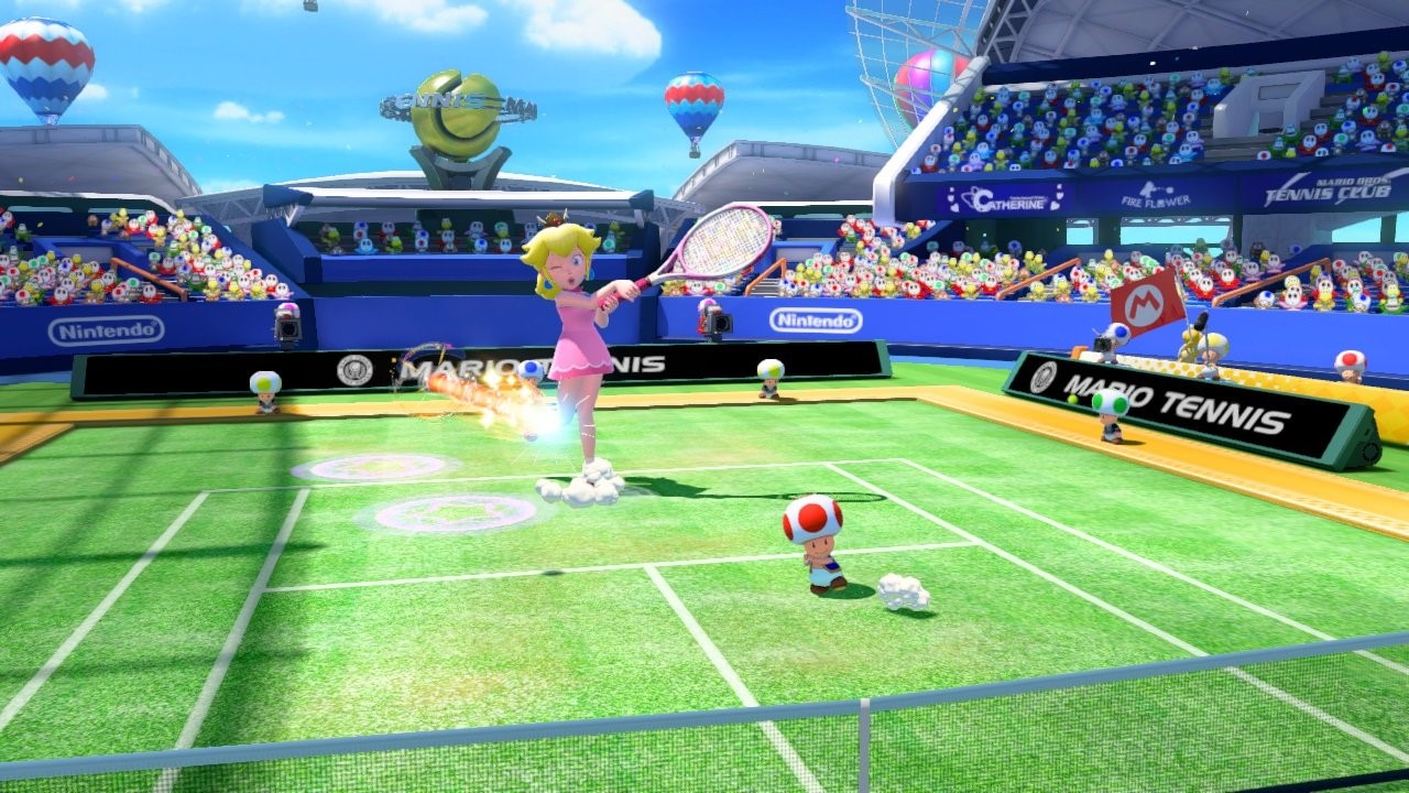 Klik pro zvětšení (Mario Tennis: Ultra Smash - recenze)