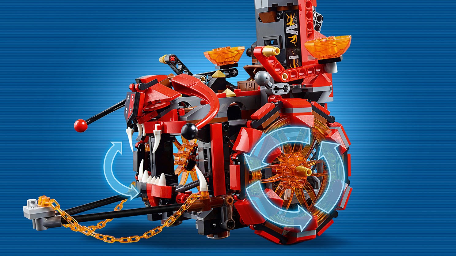 Klik pro zvětšení (LEGO Nexo Knights: Jestro's Evil Mobile)