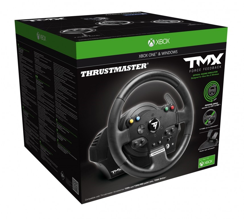Klik pro zvětšení (Thrustmaster má dostupnější volant pro Xbox One)
