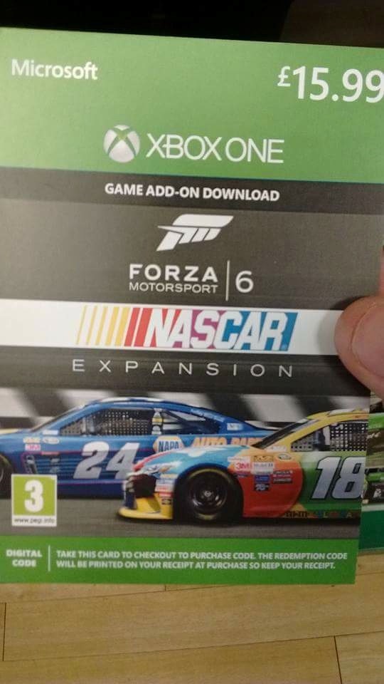 Klik pro zvětšení (NASCAR přijde do Forza 6?)