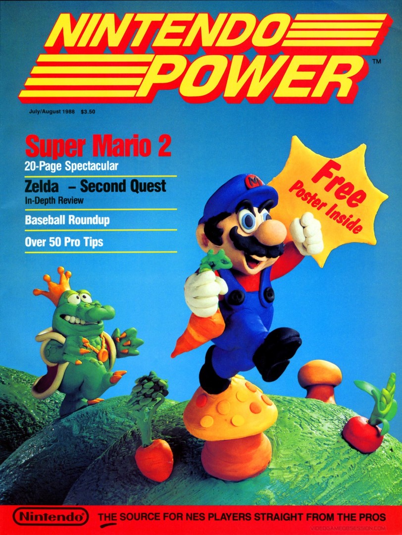 Klik pro zvětšení (Nintendo Power ožívá v nostalgickém archivu)