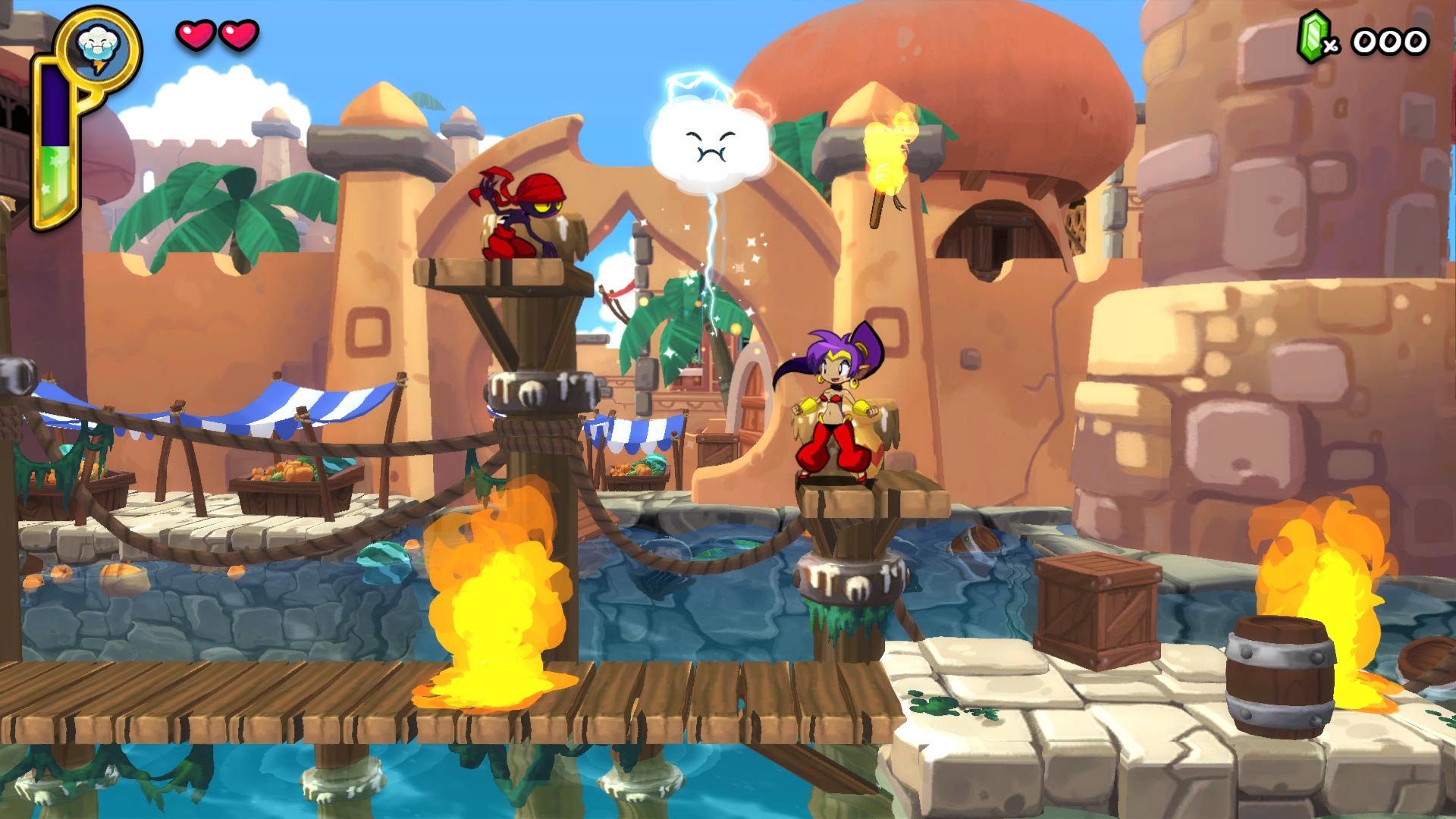 Klik pro zvětšení (Shantae: Half-Genie Hero - recenze)