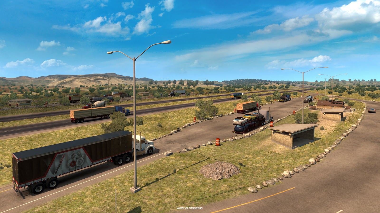 Klik pro zvětšení (American Truck Simulator se rozroste o Nové Mexiko)