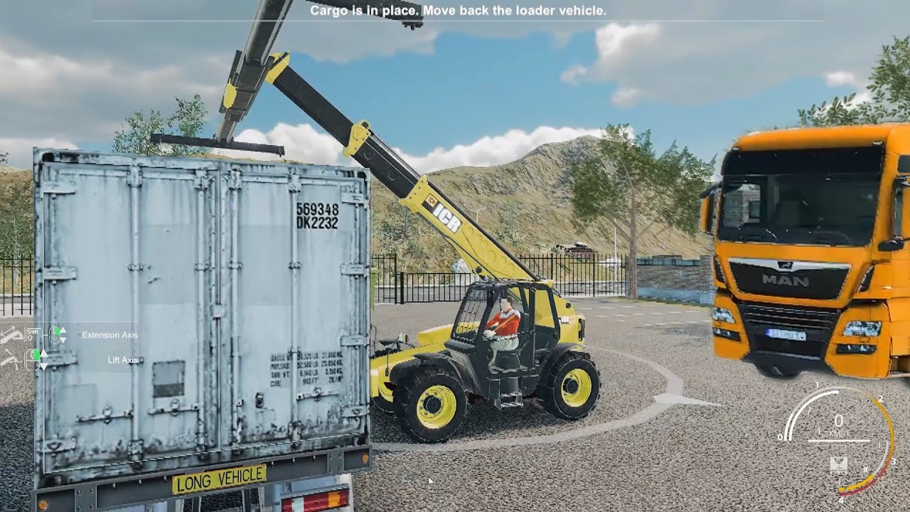 Klik pro zvětšení (Truck & Logistics Simulator - recenze)