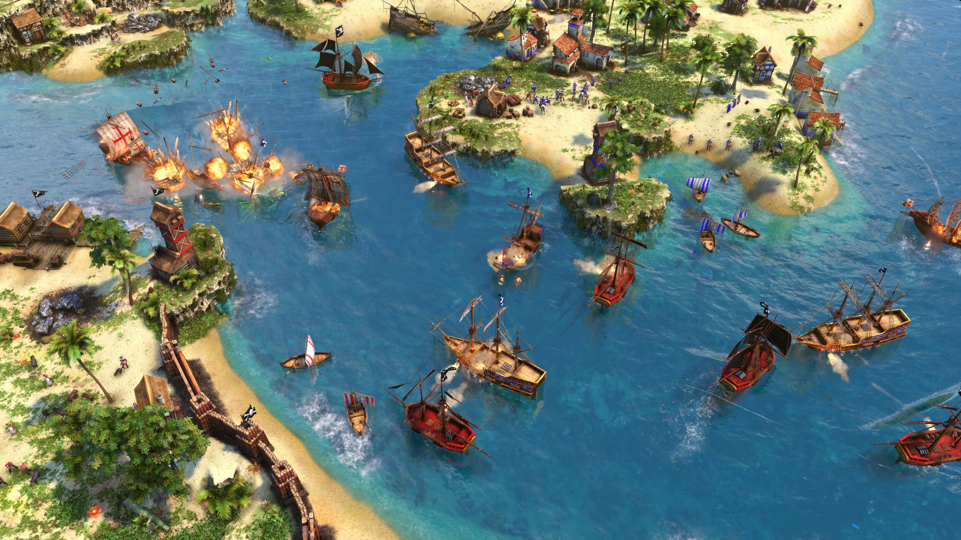 Klik pro zvětšení (Age of Empires III: Definitive Edition - recenze)
