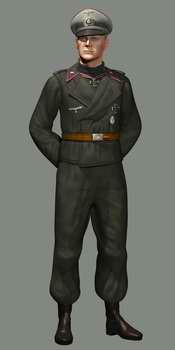 Klik pro zvětšení (Codename Panzers – Phase One – recenze)Hans von Gröbbel - německý generál....)