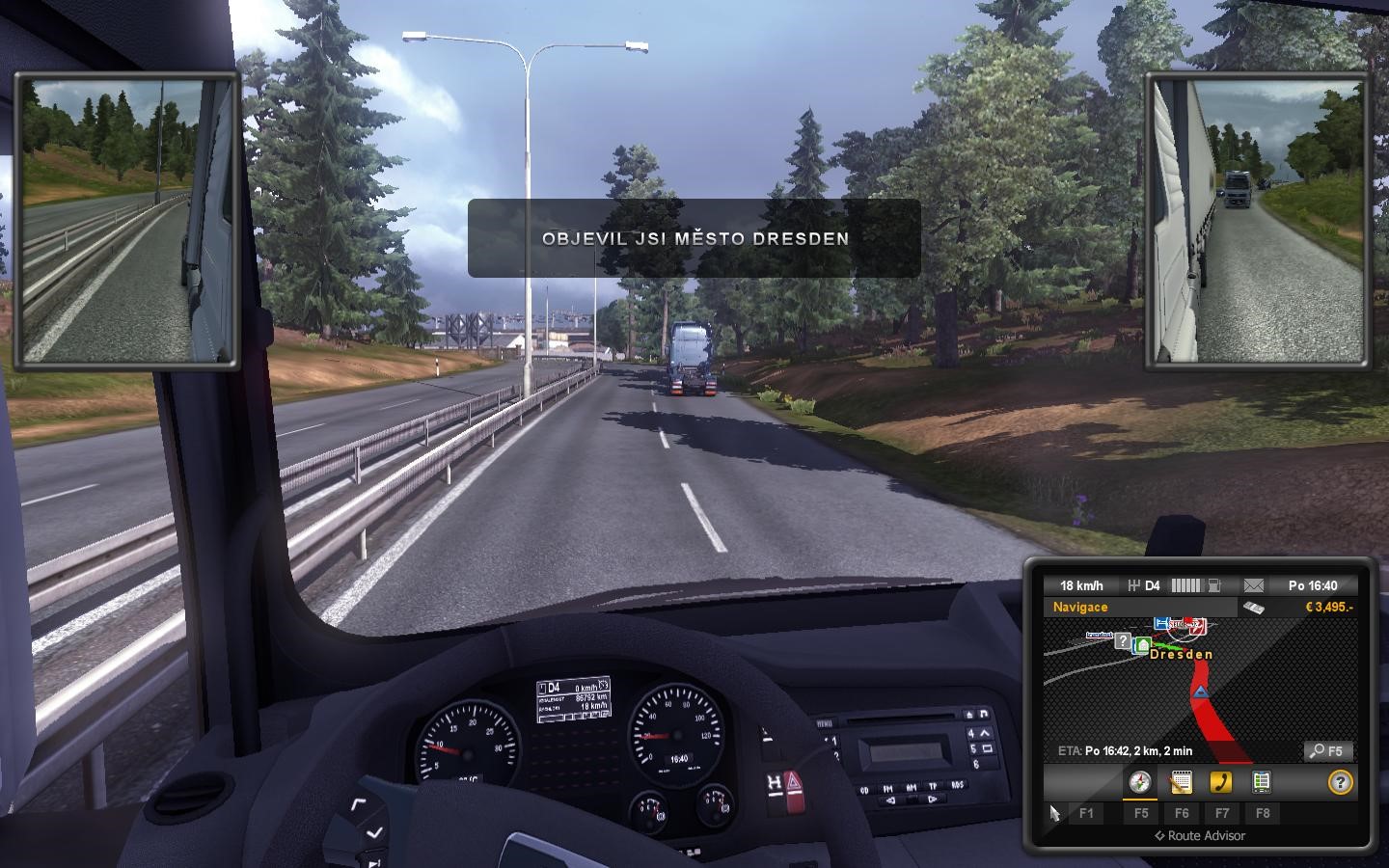 Klik pro zvětšení (Euro Truck Simulator 2 - recenze)