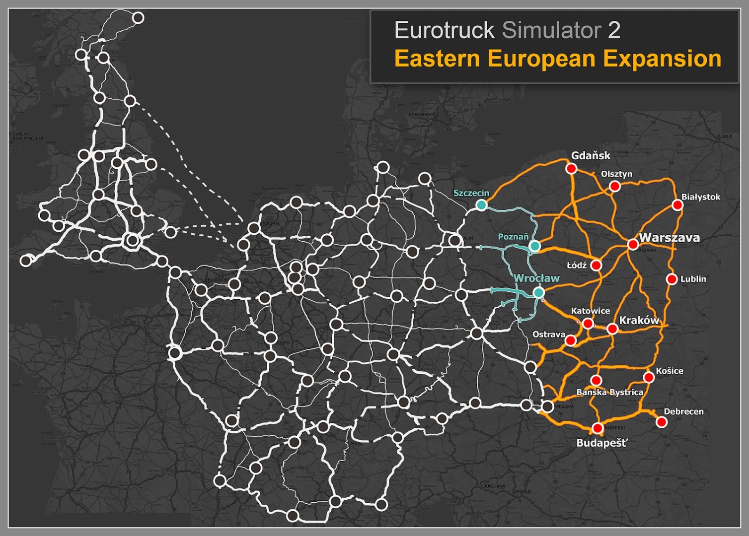 Klik pro zvětšení (Euro Truck Simulator 2: Na Východ! – recenze)