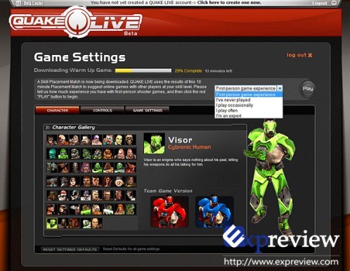 Klik pro zvětšení (Quake Live - Carmackova revoluce přichází!)