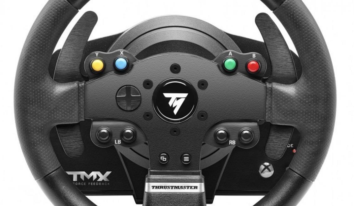 Thrustmaster má dostupnější volant pro Xbox One