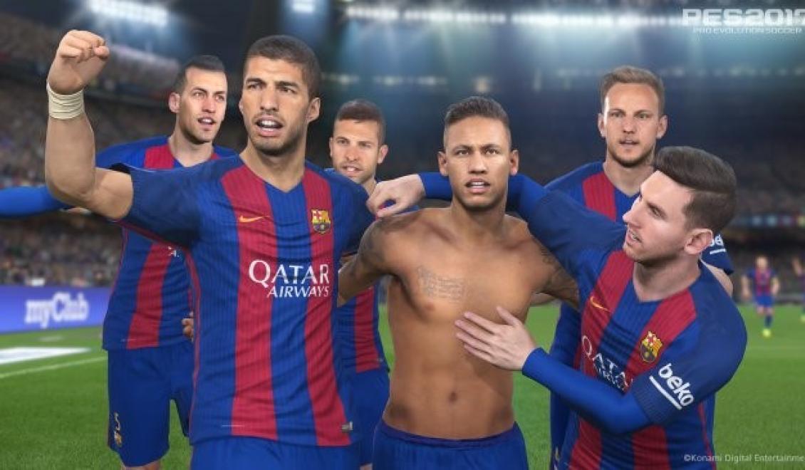 Pro Evolution Soccer v exkluzivní spolupráci s FC Barcelona