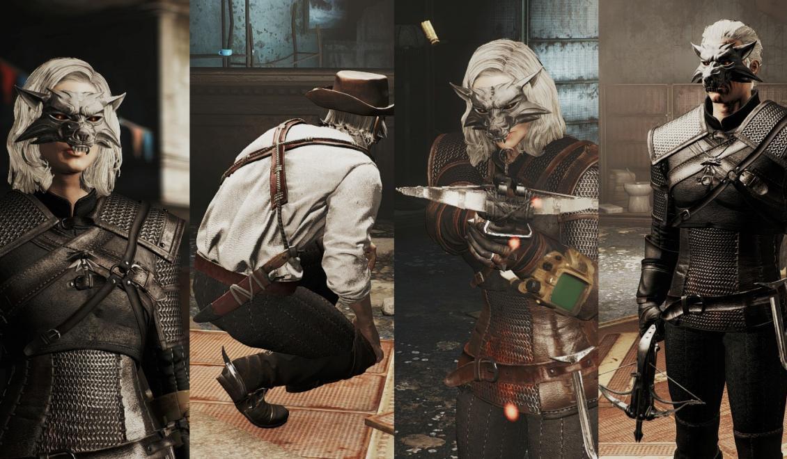 Buď Geraltem ve Fallout 4 aneb povedený mód
