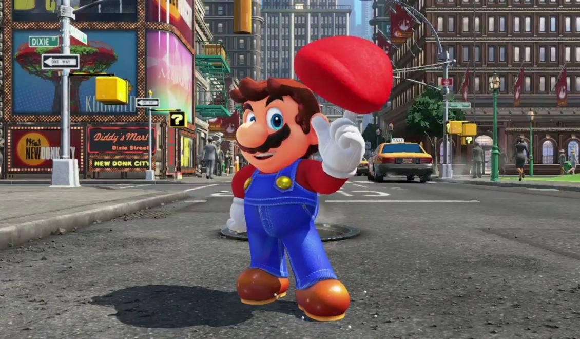 Sledujte gameplay na Super Mario Odyssey