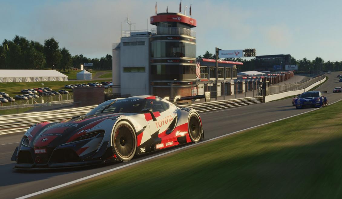 Spousta gameplay záběrů z bety GT Sport