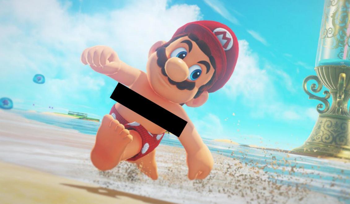 Mario ukázal bradavky a hneď sa zmenila veková hranica pre Odyssey