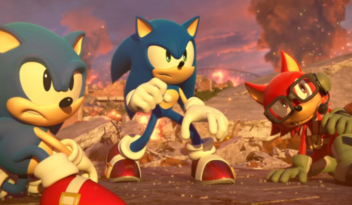 Hra Sonic Forces sice ještě nevyšla, ale už teď zlevňuje