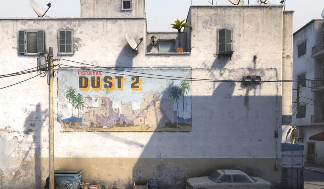 Podívejte se na novou verzi legendární CS:GO mapy Dust2
