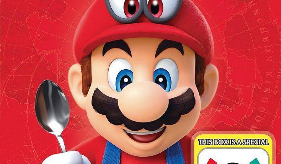Mario dostane svoje cereálie aj s Amiibo príchuťou