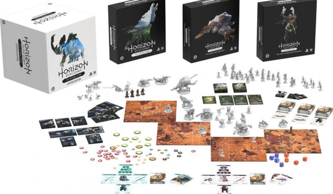 Dosková verzia Horizon Zero Dawn prišla na Kickstarter a vybrala behom dvoch hodín