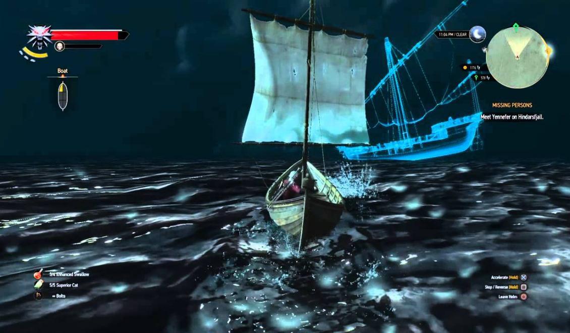 Viete o tom, že Witcher 3 obsahuje loď duchov?