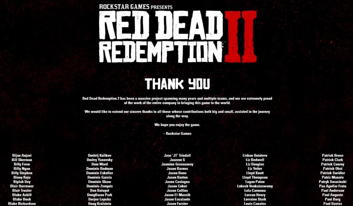 Koľko ľudí pracovalo na  Red Dead Redemption 2?
