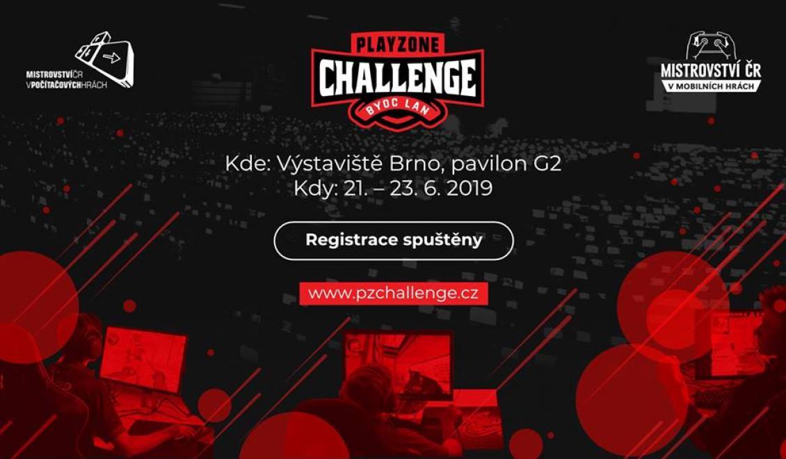 PLAYzone Challenge 2019 spustilo prodej míst a vstupenek