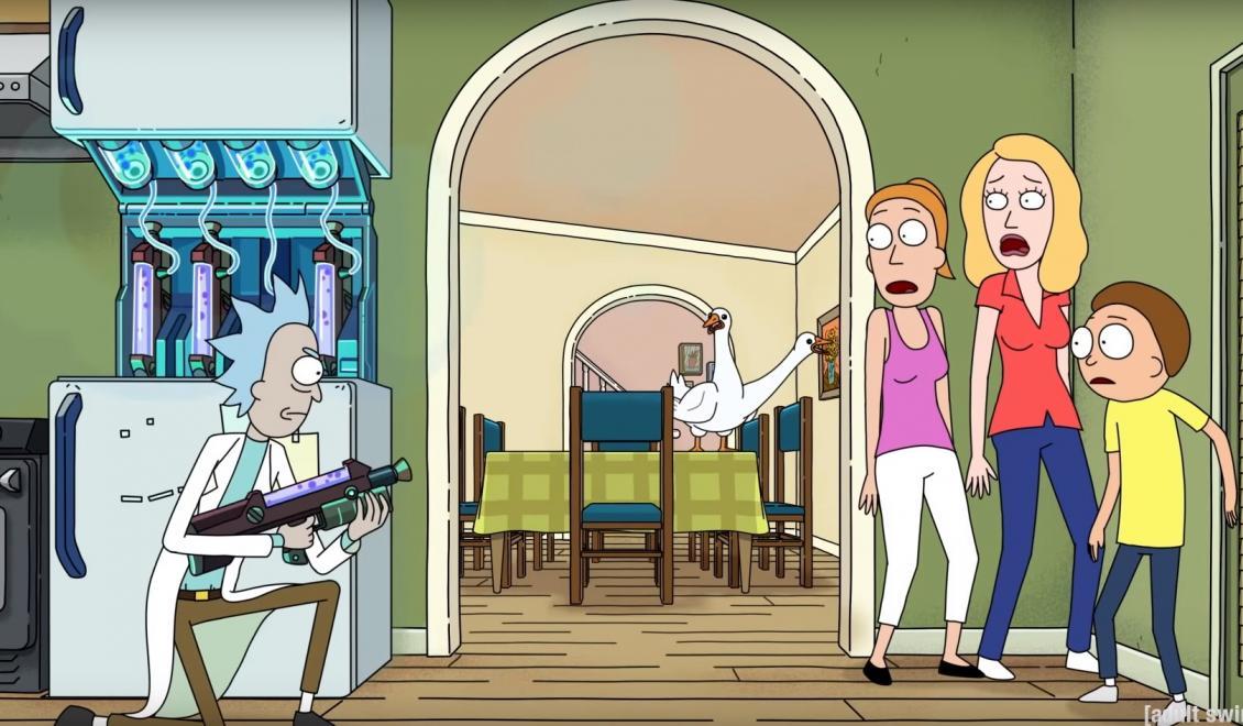 Známa herná hus prenikla do sveta Ricka a Mortyho