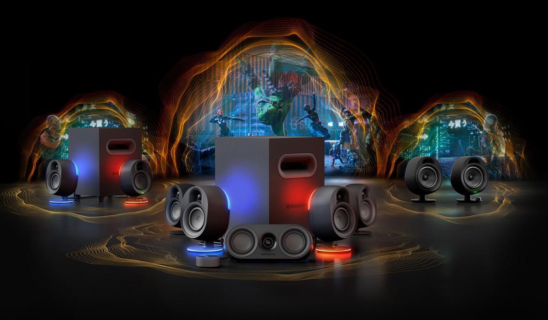 SteelSeries rozšiřuje vlastní ekosystém audio produktů o reproduktory Arena
