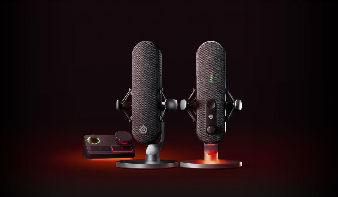 SteelSeries uvádí zcela novou produktovou řadu, mikrofony Alias