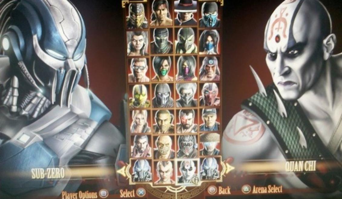 Skutečně unikl seznam postav z Mortal Kombat?