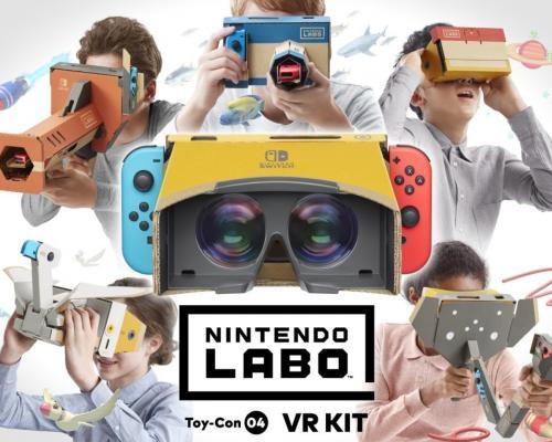 Z Nintendo Labo kit si VR set uděláte už 12. dubna