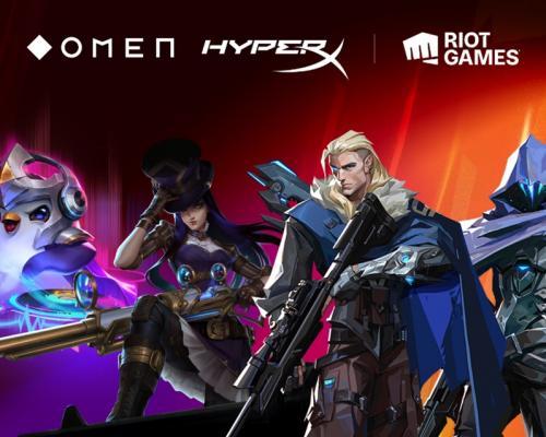 Riot Games uzavírá partnerství s herními značkami OMEN a HyperX