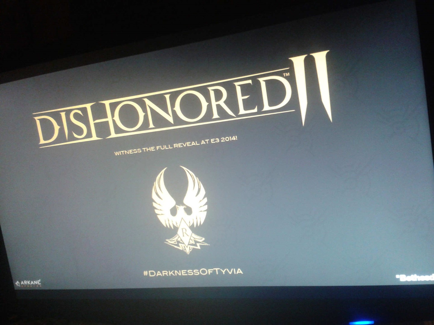 Klik pro zvětšení (Oznámí se na letošní E3 Dishonored 2?)