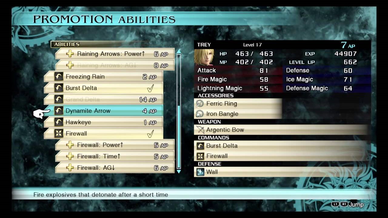 Klik pro zvětšení (Final Fantasy Type-0 HD)