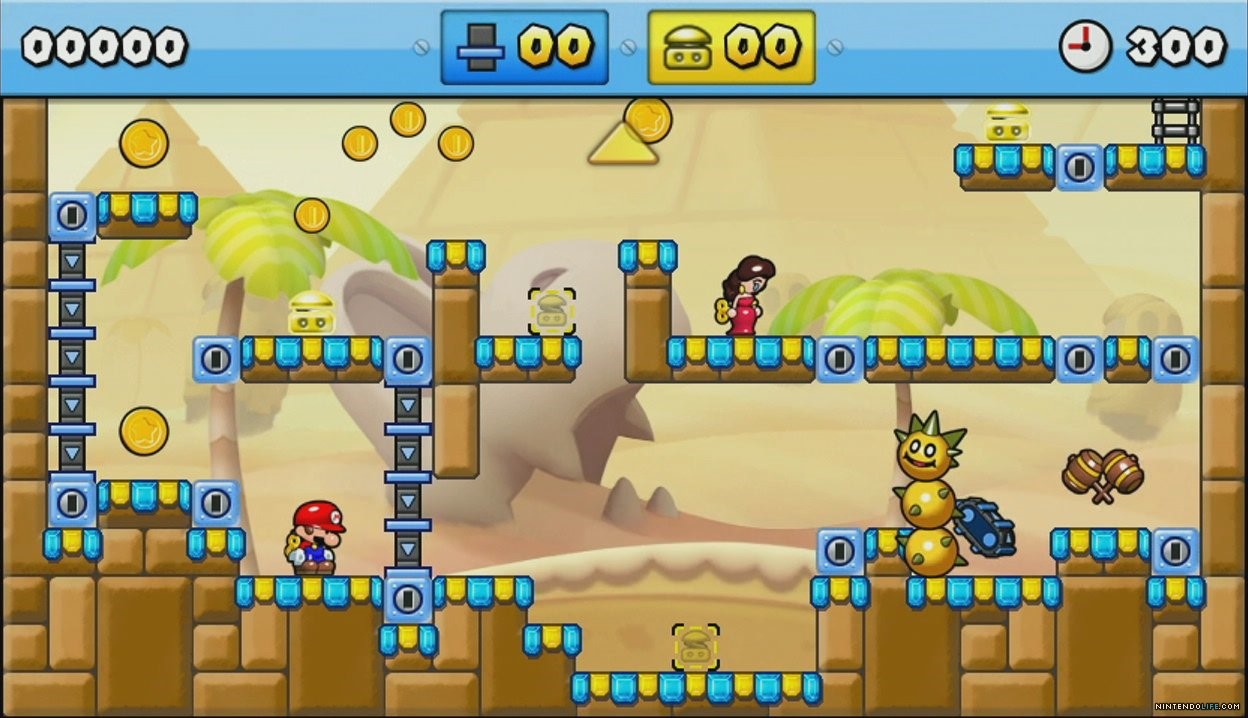 Klik pro zvětšení ( Mario vs. Donkey Kong: Tipping Stars)