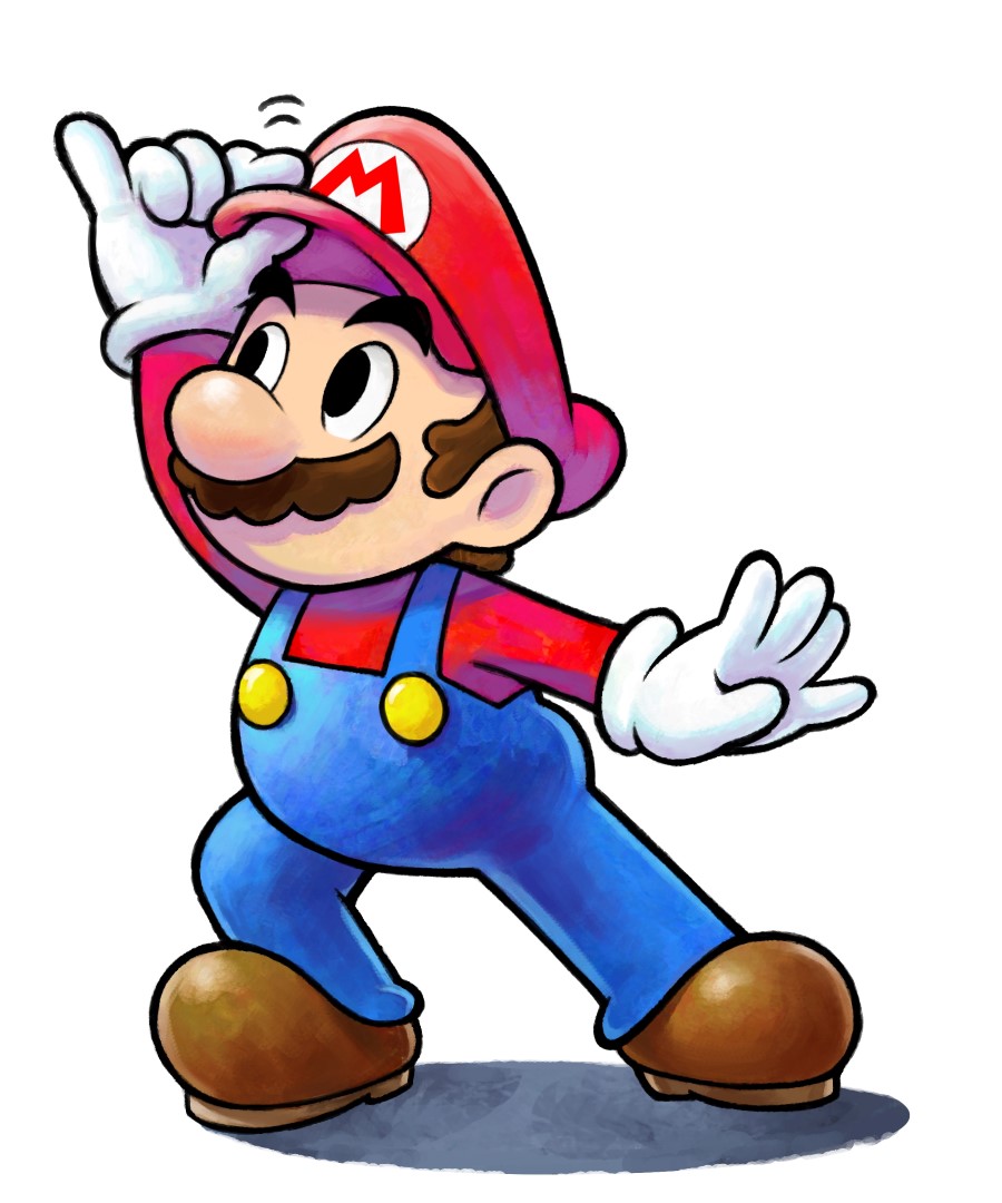 Klik pro zvětšení (Připravte se na střet světů ve hře Mario & Luigi: Paper Jam Bros.)