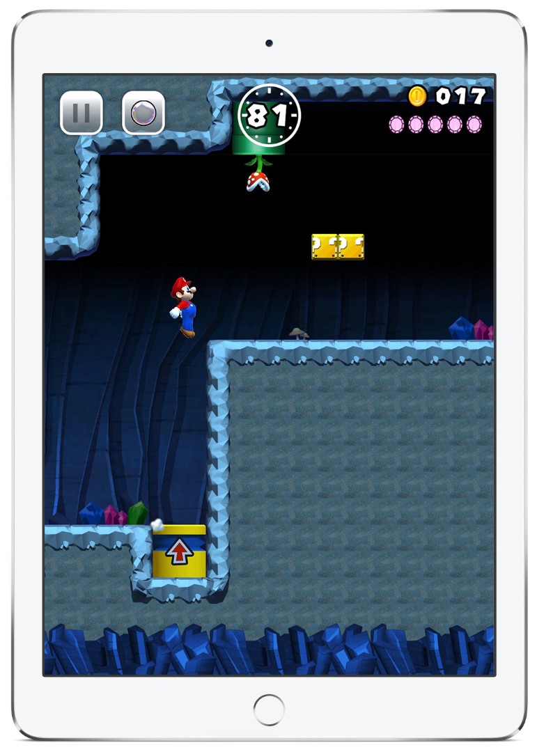 Klik pro zvětšení (Prvý Mario pre mobilné zariadenia vyzerá prekvapivo slušne)