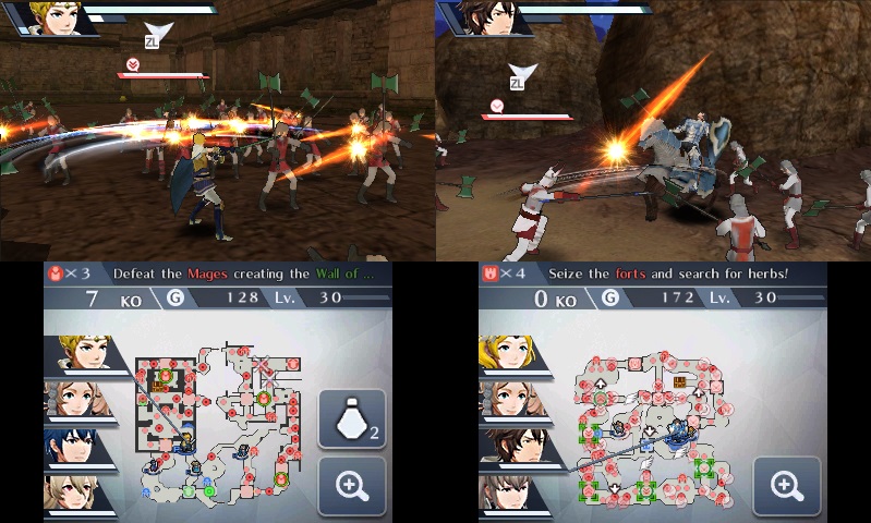 Klik pro zvětšení (Fire Emblem Warriors - recenze (3DS))
