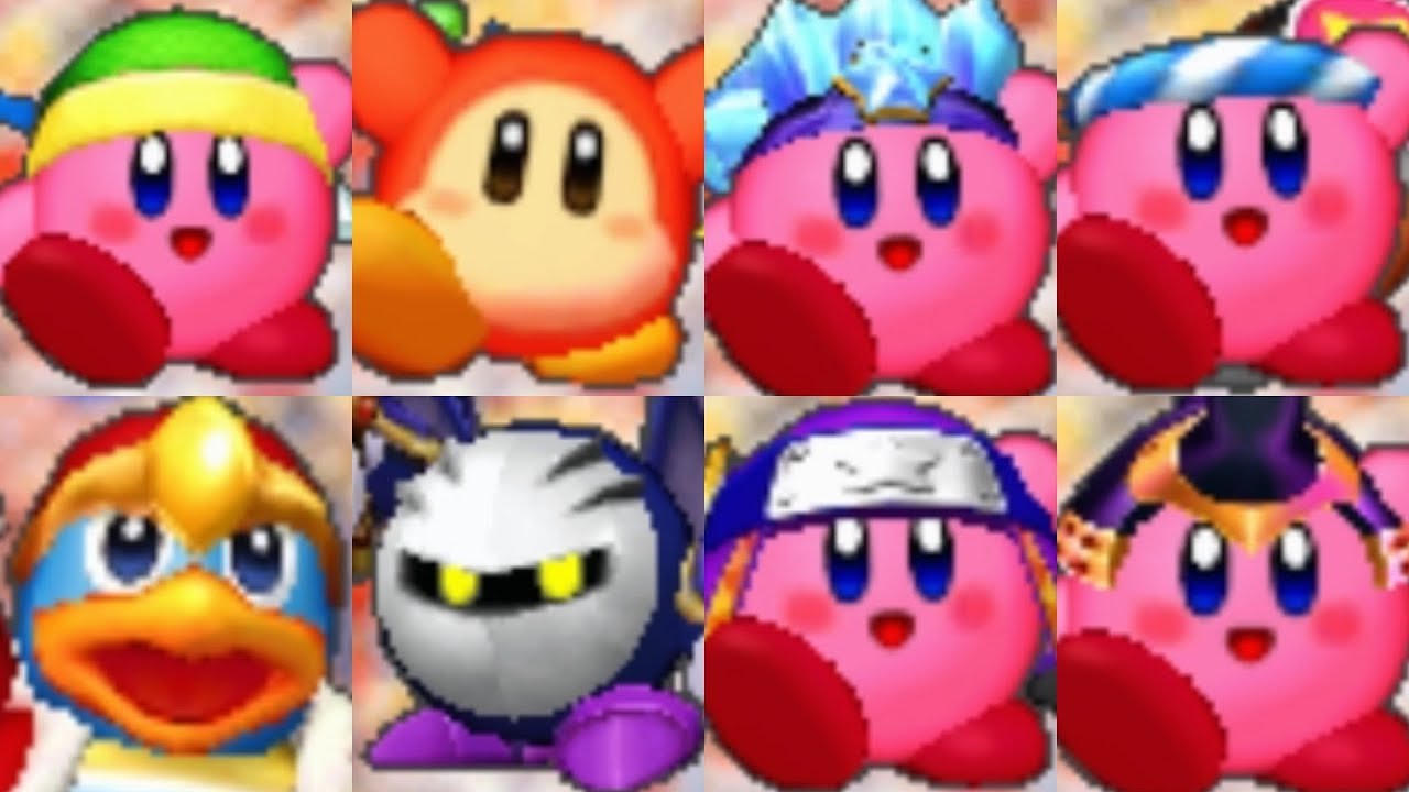 Klik pro zvětšení (Kirby Battle Royale - recenze)