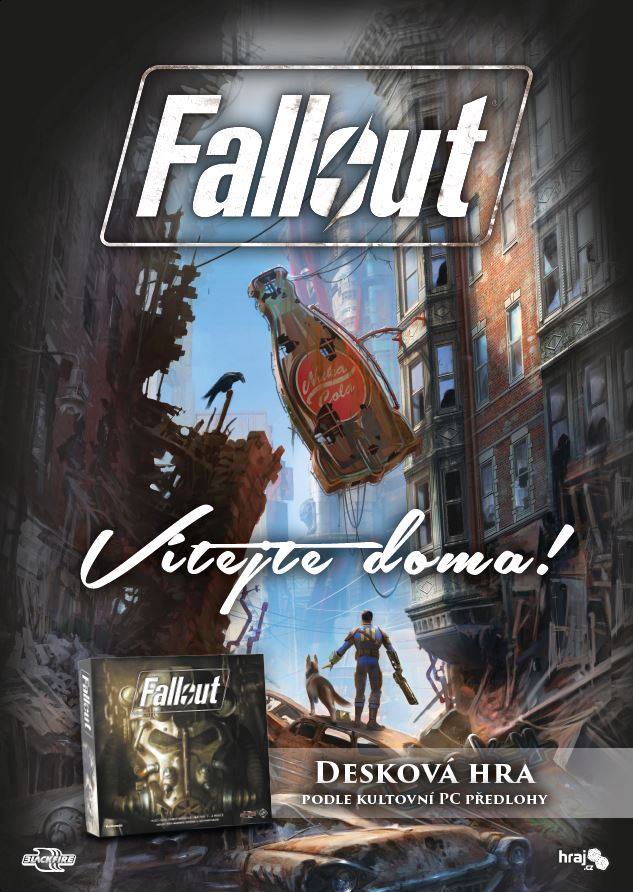 Klik pro zvětšení (Deskovka Fallout od Blackfiru již v červenci)