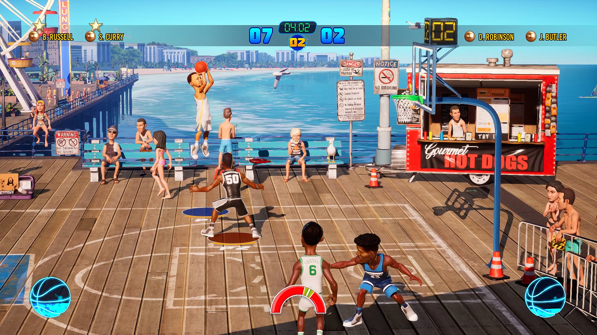 Klik pro zvětšení (NBA 2K Playgrounds 2 - recenze)