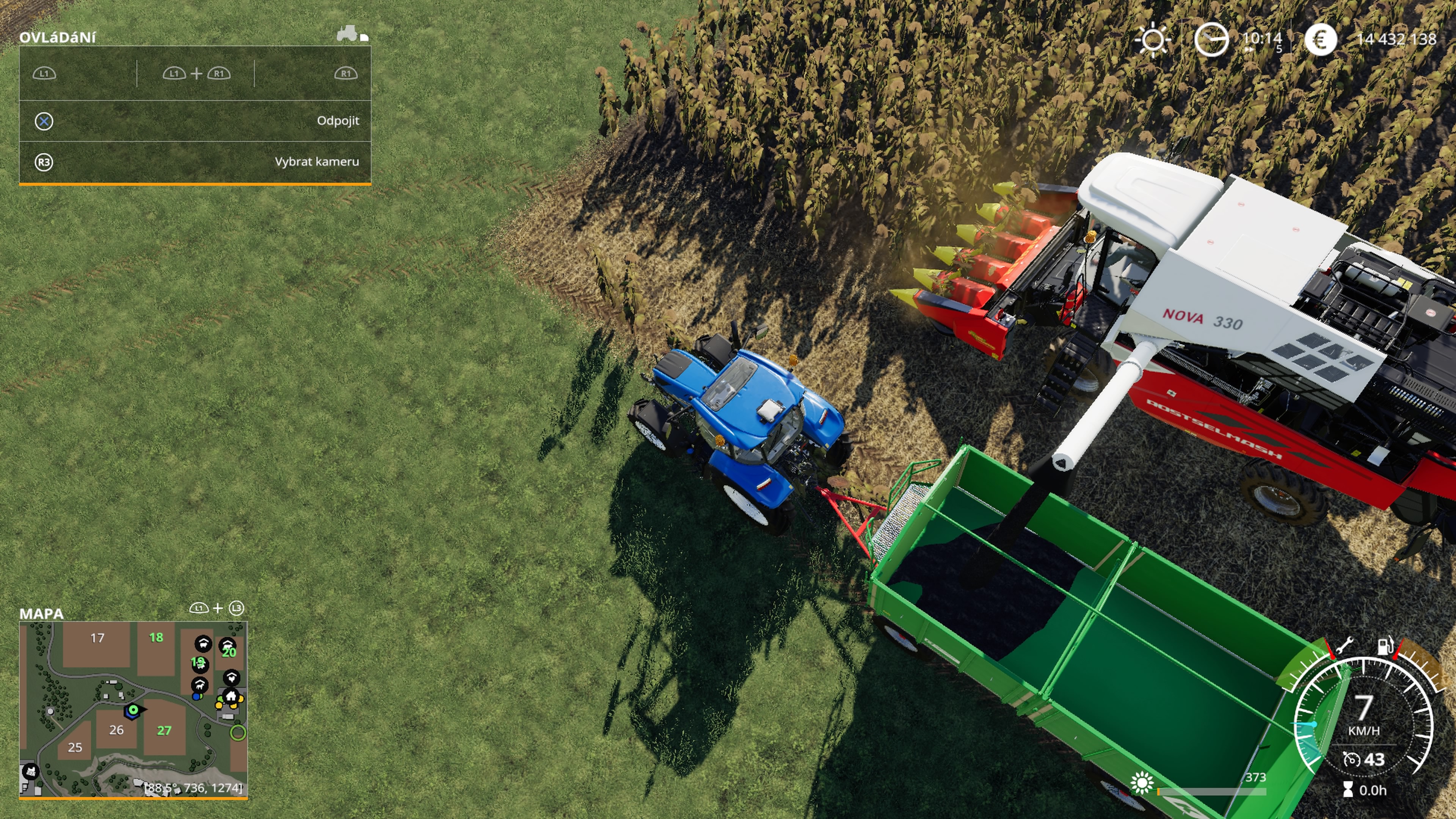 Klik pro zvětšení (Farming Simulator 19 - recenze)