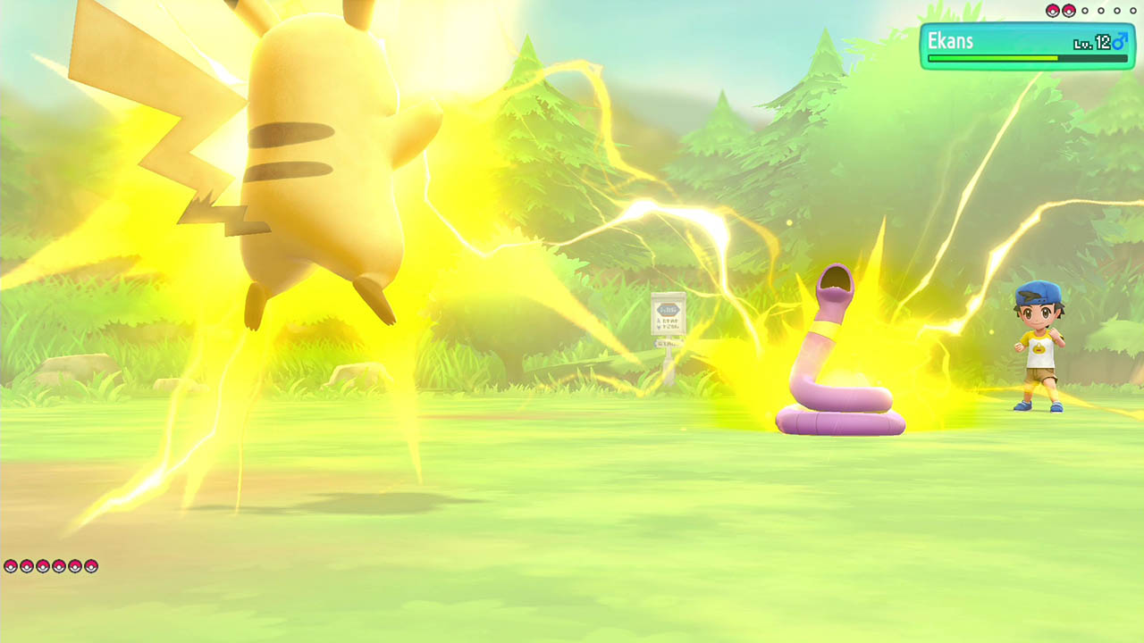Klik pro zvětšení (Pokemon Let's Go Pikachu and Eevee! - recenze)
