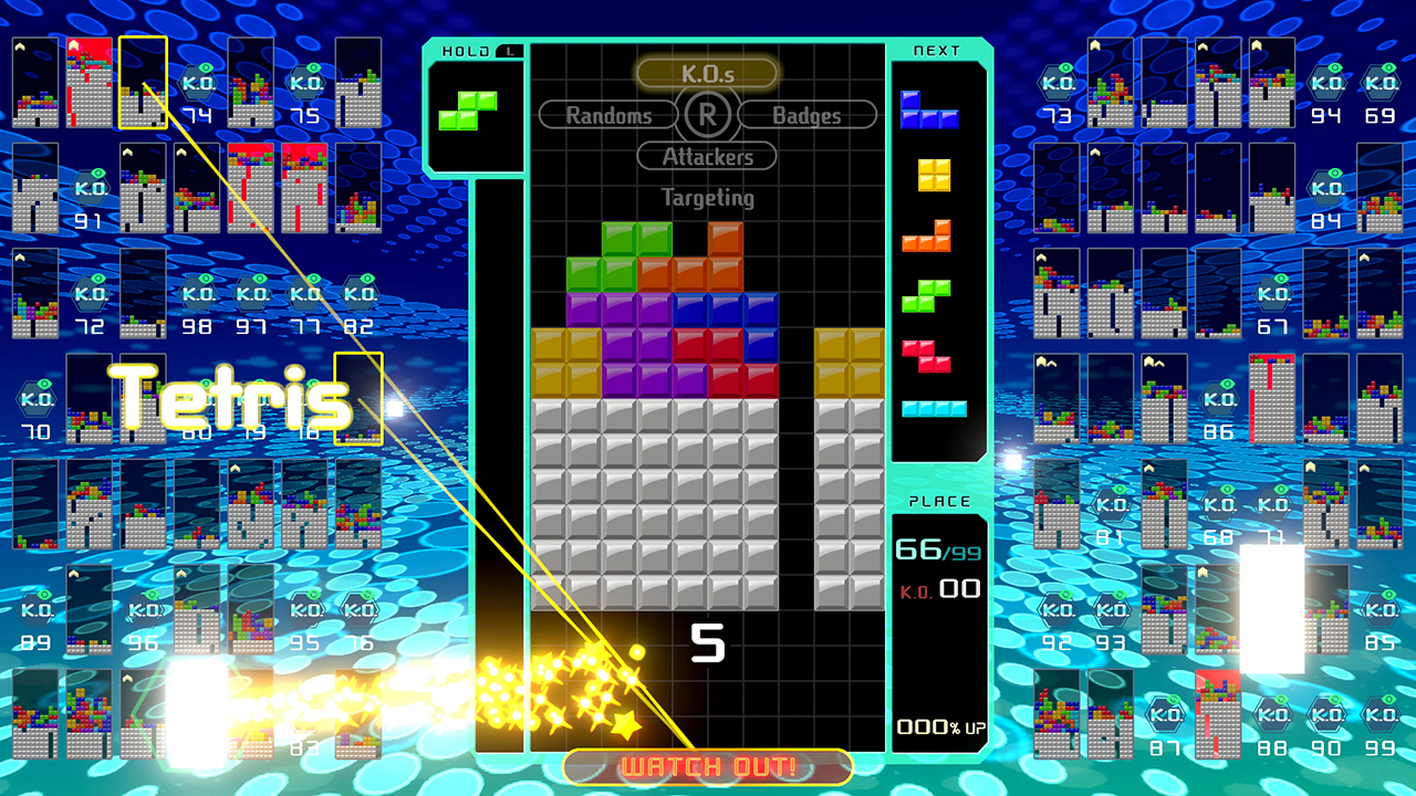 Klik pro zvětšení (Tetris 99 - recenze)