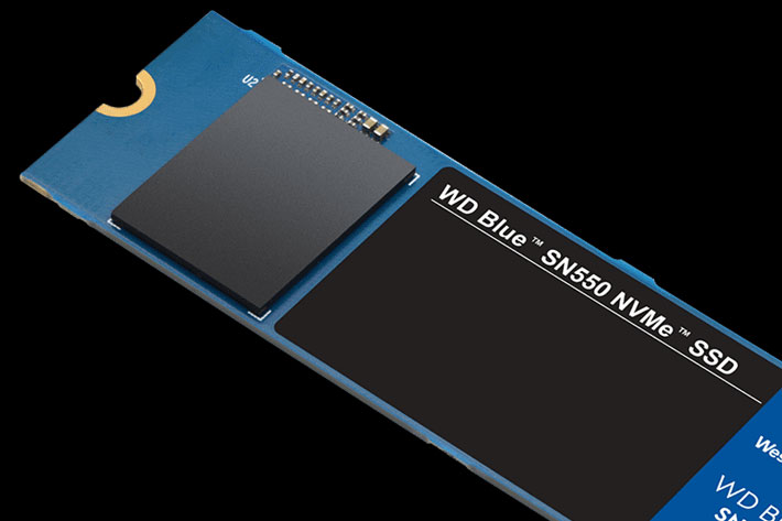 Klik pro zvětšení (WD Blue SN550 M.2 NVMe SSD - recenze)