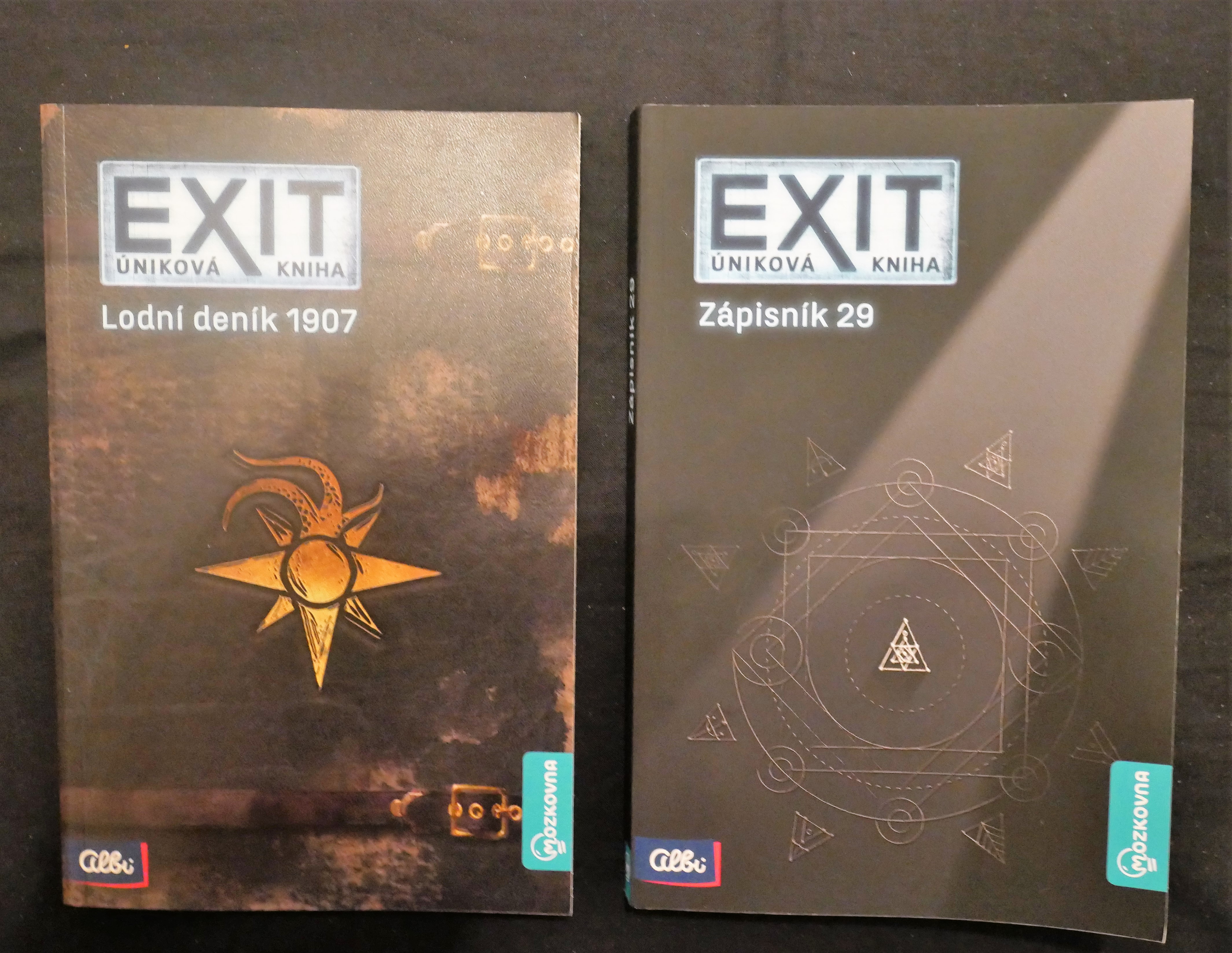 Kniha EXIT: únikovka v jiném formátu - recenze