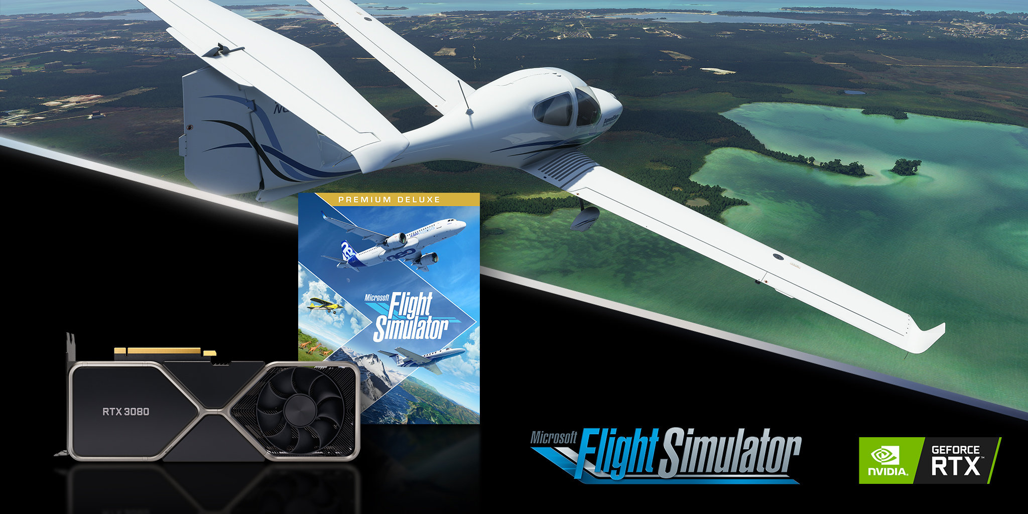Klik pro zvětšení (Microsoft Flight Simulator má detailního průvodce hardware a fotosoutěž)